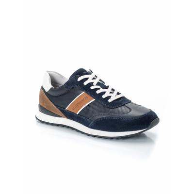 Walbusch Herren Komfort Perfo Sneaker-Schuh Blau Image