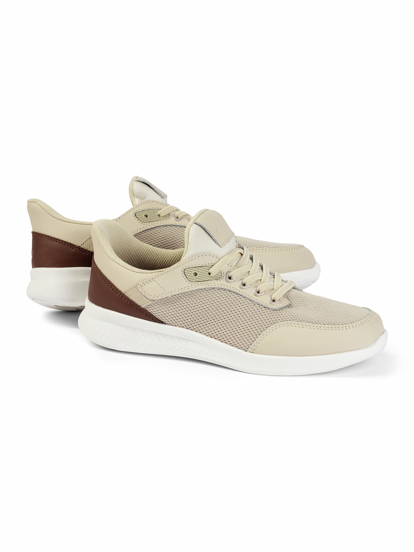 Walbusch Herren Ultraleicht Sneakers Mühelos Beige