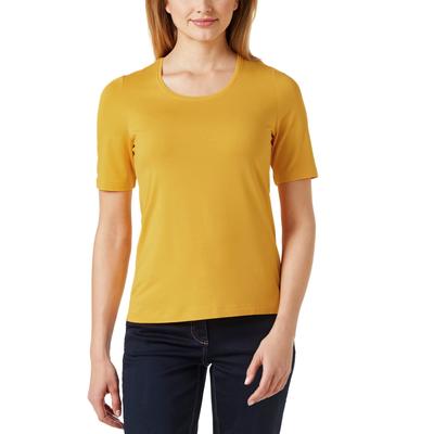 Walbusch Damen Viskose-Shirt Gelb Image