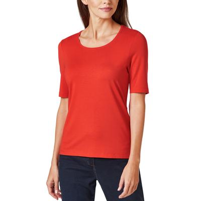Walbusch Damen Viskose-Shirt Rot Image