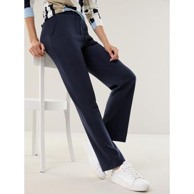 Walbusch Damen Bügelfrei Freizeit-Hose Blau Image