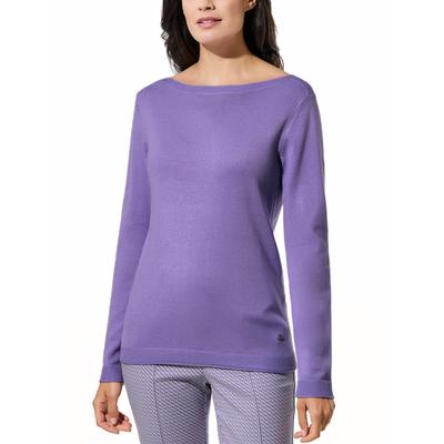 Walbusch Damen U-Boot-Pullover Hautschmeichler Lila Image