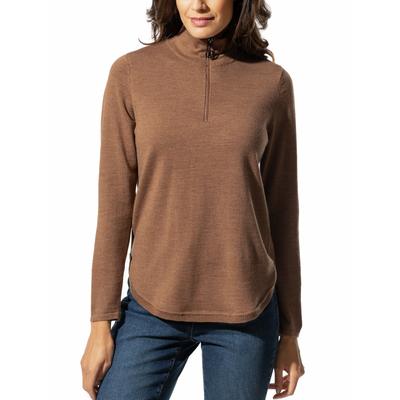Walbusch Damen Merino-Pullover 100 Prozent Beige Image