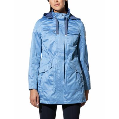 Walbusch Damen Aquastop Parkajacke Crinkle Hellblau Image