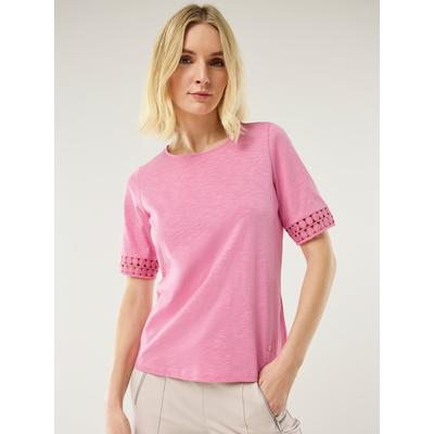 Walbusch Damen Baumwollshirt Dekospitze Rose Image