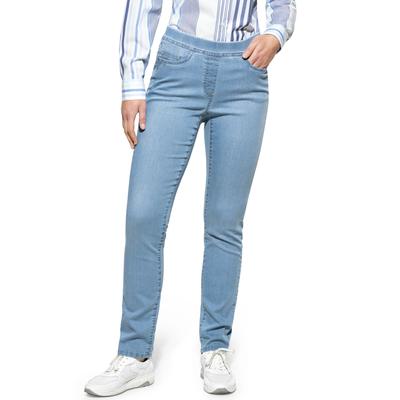 Walbusch Damen Yoga-Schlupfjeans Blau Image