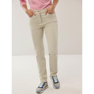 Walbusch Damen Cotton Hose Supersoft Beige Image