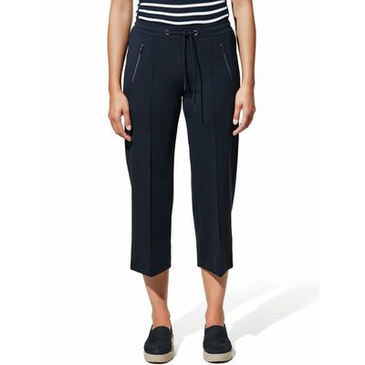 Walbusch Damen Jersey-Culotte Viskosa Blau Image