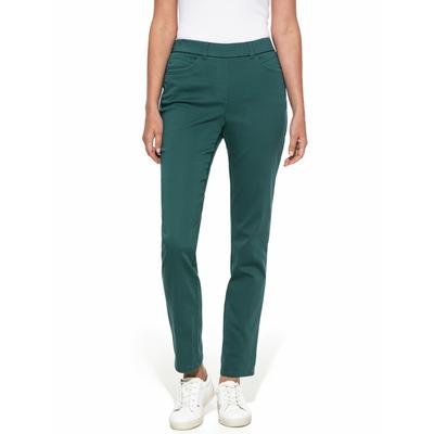 Walbusch Damen Thermo-Bügelfrei Baumwoll-Hose Gruen Image