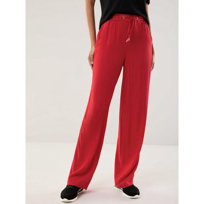 Walbusch Damen Marlene-Schlupfhose Viskosa Rot Image