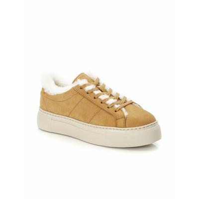 Walbusch Damen Lammfell City-Sneaker Braun Image