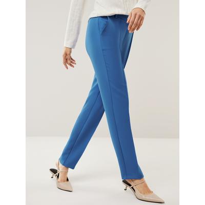 Walbusch Damen Premium Kofferhose Blau noch offen: Muster Image