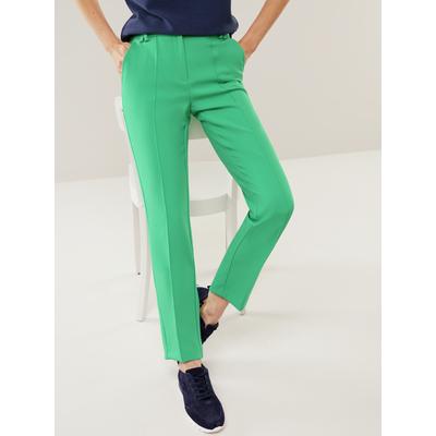 Walbusch Damen Premium Kofferhose Gruen noch offen: Muster Image