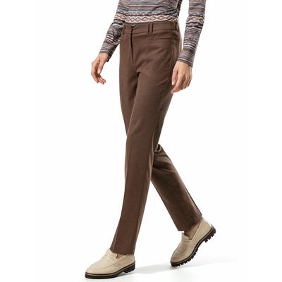 Walbusch Damen Flanellhose Cosy Braun Image