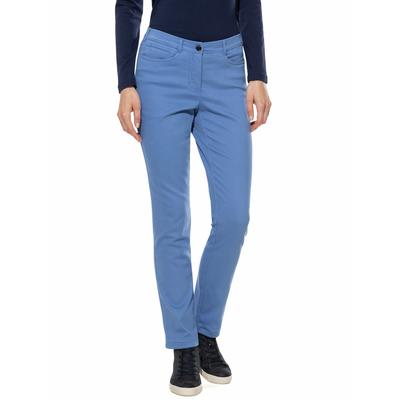 Walbusch Damen 2-in-1-Bügelfrei-Thermohose Blau Image