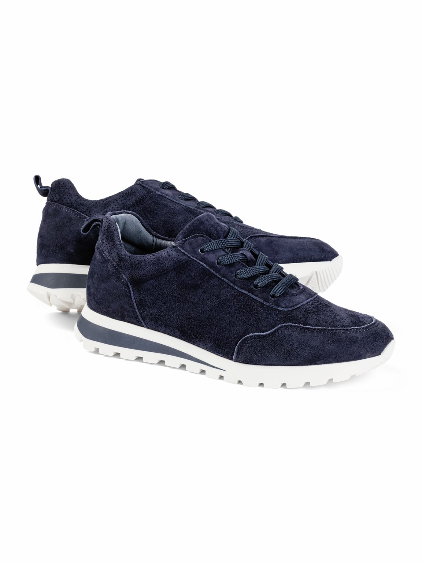 Walbusch Damen Soft City Sneakerschuh Blau noch offen: Muster