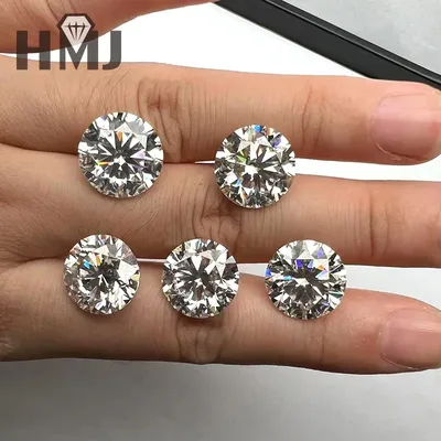 Wholesale Link for Real Super White D Color Moissanite Stone 5 10 20 30 50 Pcs Per Lot Wholesale