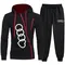Set di pantaloni felpa con cerniera da uomo tuta con cappuccio Zip-up abbigliamento da uomo per uomo