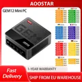 AOOSTAR GEM12 Max Mini PC, AMD Ryzen 9 6900HX 8 Core fino a 4.9GHz, 32GB DDR5 RAM 1TB PCle 4.0 SSD, HDMI 2.1 + DP 1.4 + USB 4 + Ty