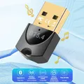 Adattatore Bluetooth per PC portatile Ricevitore dongle USB Bluetooth 5.4 per mouse wireless Tastiera Altoparlante Trasmettitore audio musicale