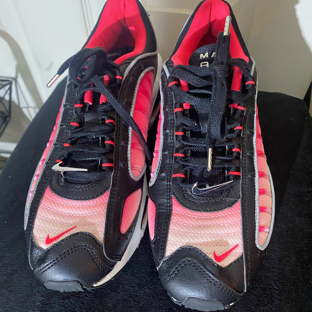 Nike Shoes | Fusia White And Black Nike Tennis Shoes | Color: Pink | Size: 10