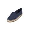 Espadrille MARC O'POLO "aus hochwertigem Canvas", Damen, Gr. 37, blau (navy), Obermaterial: 100% Baumwolle, unifarben, Schuhe