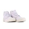 Schnürboots PALLADIUM "PAMPA HI", Gr. 43, milk galaxy, Textil, sportlich, Schuhe