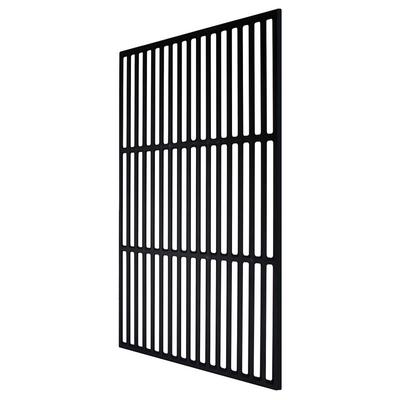 Swanew - Gusseisen Grillrost Grillgitter Gussrost für Gasgrill und Holzkohlegrill Emailliert 54x34cm Image