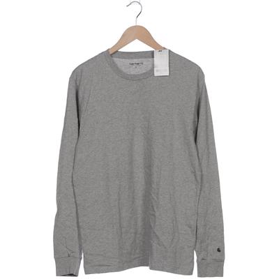 Carhartt Herren Langarmshirt, Gr. 52, grau, Baumwolle Image