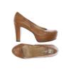 Zign Damen Pumps, Gr. 37, braun, Leder