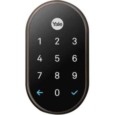 Google Nest Yale Lock - Touchscreen - Wireless Lanoil Rubbed Bronze