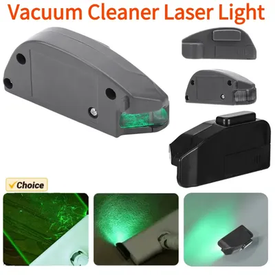 Staubsauger Staub Licht Display LED Lampe Grünes Licht Reinigung Versteckter Staub Tierhaar Laserlicht für Dyson Staubsauger Teile Image