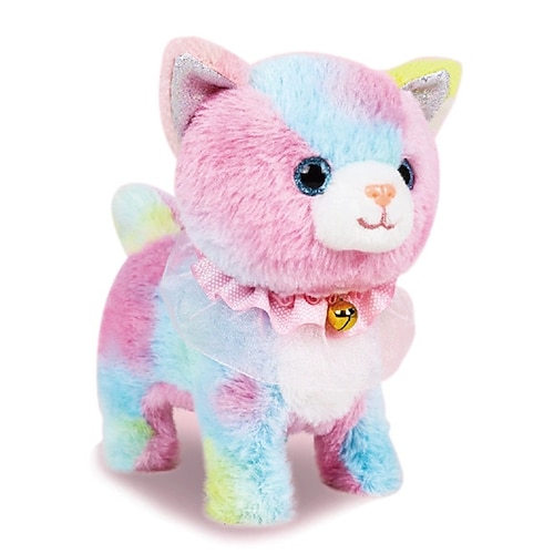 Welpen-Spielzeug für Kinder Spielzeughunde die laufen und bellen Gehender Hundespielzeug für Kinder mit Leine Interaktives plüschiges Welpen mit Fernbedienung für Mädchen und Jungen im Alter von 3-7