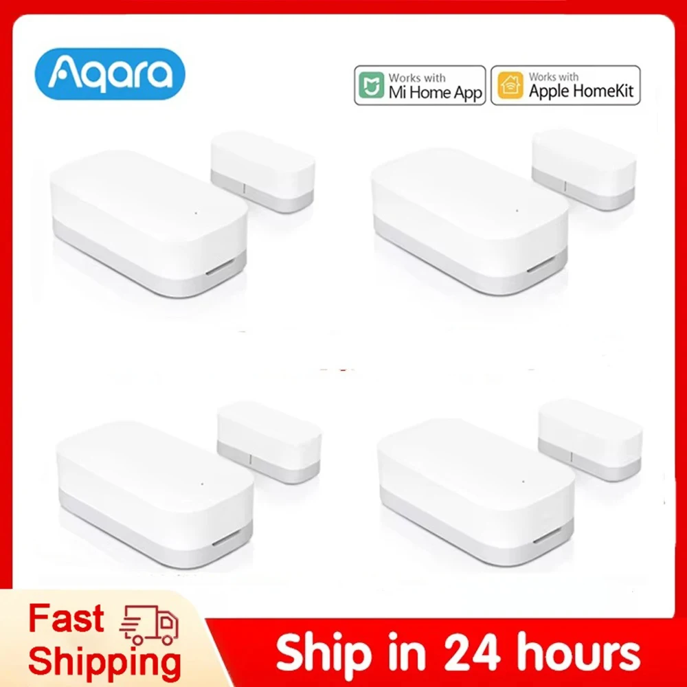 Aqara Tür Fenster Sensor Zigbee Drahtlose Verbindung Mini Tür Sensor Arbeit Mit Mi Home APP Für Xiaomi Smart Home Image