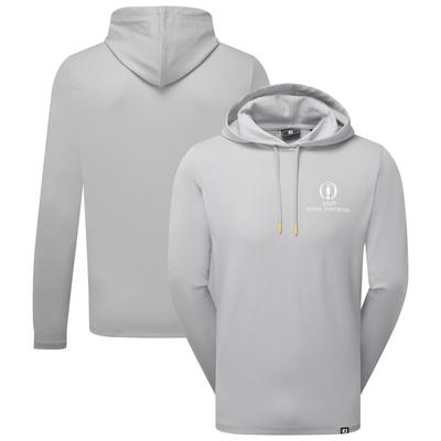 The 153rd Open Royal Portrush FootJoy Ottoman Jacquard Hoodie - Grau Image