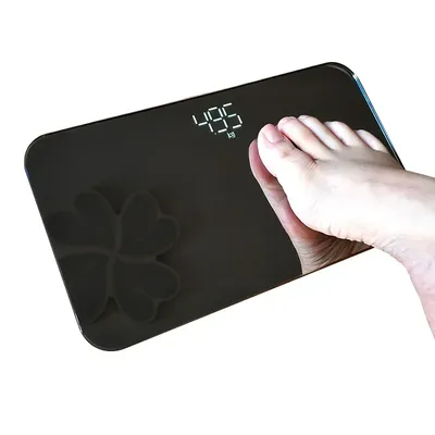 0.2-180kg Mini Portable Mirror Surface Bathroom Scales Boarding Digital Travel Smart Electronic