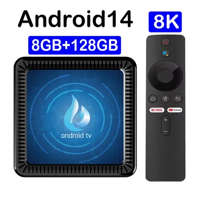 2025 New Q17 Smart TV Box Android 14 Allwinner H313 5G Wifi 64GB 128GB Rom Android14 Google