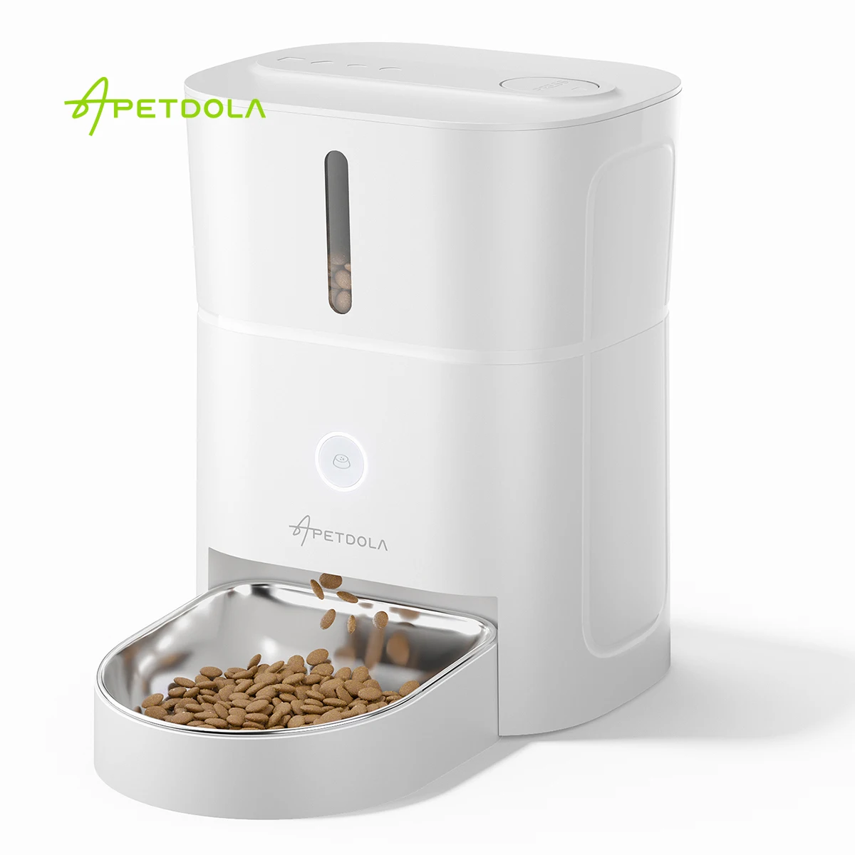 APETDOLA-Distributeur automatique de nourriture pour chats et chiens, mangeoires chronométrées, accessoires intelligents pour animaux de compagnie, nourriture sèche, 4L