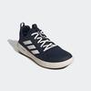 Wanderschuh ADIDAS TERREX "TERREX BOAT CLIMACOOL", Gr. 38, legend ink, chalk weiß, semi impact orange, Textil, Synthetik, sportlich, Schuhe
