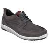 Sneaker JOSEF SEIBEL "Enrico 25", Herren, Gr. 47, granit, kombi, Leder, casual, Schuhe, Schnürschuh, Komfortschuh, Freizeitschuh mit Wechselfußbett