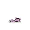 Riemchensandale ECCO "BIOM RAFT", Kinder, Gr. 29, rosa (altrosa), Lederimitat, Textil, sportlich, Schuhe, Sommerschuh, Sandalette, Kinderschuh mit Klettriemchen