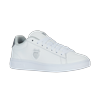 Sneaker K-SWISS "COURT SHIELD II", Gr. 38, weiß (weiß, silber, weiß), Leder, sportlich, Schuhe