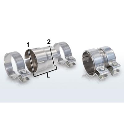 HJS Reduzierrohr, Abgasanlage Universal 76mm 90 60 5732 Image