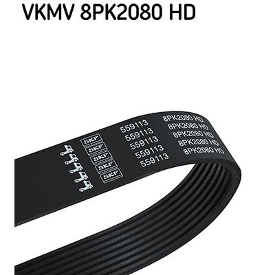 SKF Universal für MERCEDES-BENZ 9069971192 A9069971192 9069932296 VKMV 8PK2080 HD Image