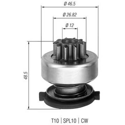 MAGNETI MARELLI Ritzel, Starter Universal 940113020309 Image