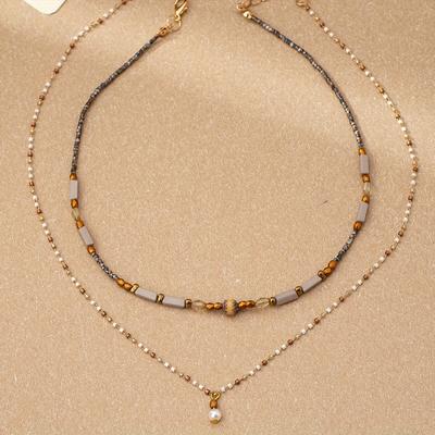 TEMU Stylish And Retro Versatile Necklace Set D135 Image