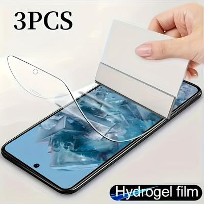 TEMU 3pcs Mobile Phone Protective Film Suitable For For Galaxy A55 A35 A25 A15 A54 A34 A14 5g Image