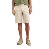 Shorts MARC O'POLO "in softer Twill Stretch-Qualität", Herren, Gr. 33, Normalgrößen, braun (light braun), Obermaterial: 97% Baumwolle, 3% Elasthan, unifarben, casual, regular fit kurz, Hosen