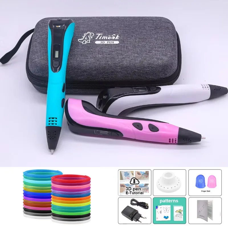 Original 3D Stift Für Kinder 3D Zeichnung Druck Stift Mit LCD Bildschirm Verwenden PLA/ABS Filament Spielzeug Für Kinder weihnachten Geburtstag Geschenke Image