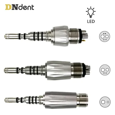 Dental LED Quick Coupler Coupling Fit Kavo Fiber Optic Handpiece 2hole 4Hole 6Hole Connect Dentistry